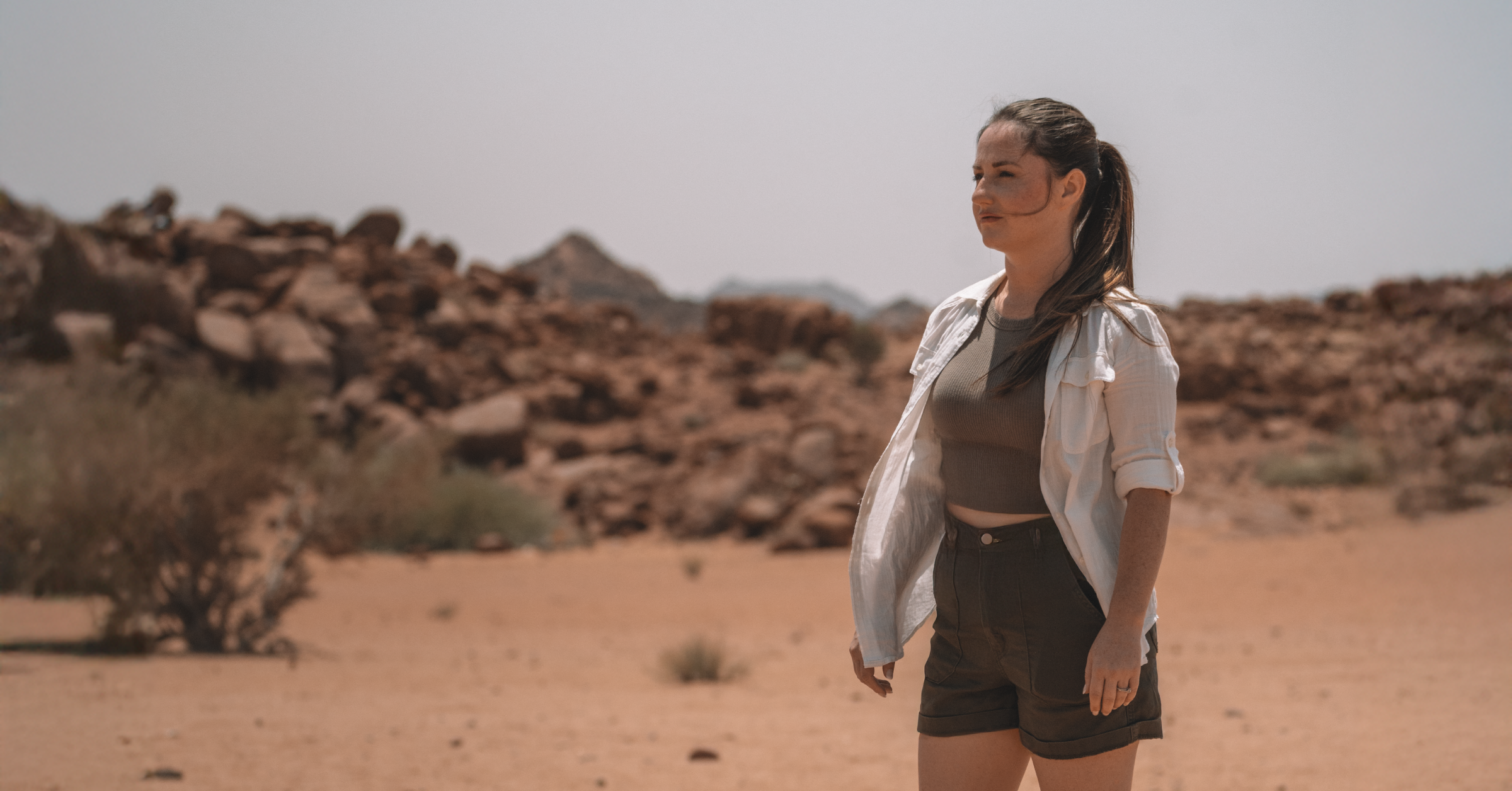 Erin Away in Namibia