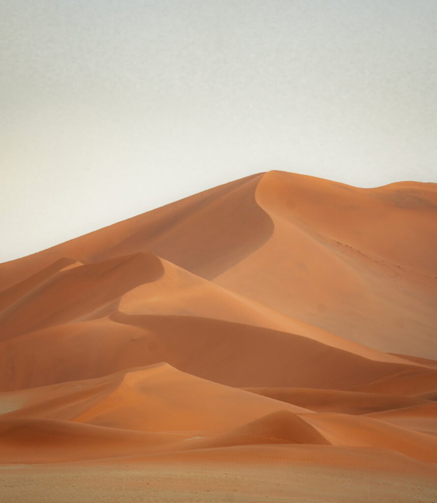 mindful travel photo of the dunes in Namibia | Erin Away 